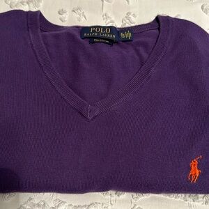 Practically brand new Ralph Lauren Polo sweaters out of Q’s closet.